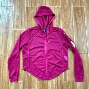 Nike Women's Magenta Hooded Jacket mesh